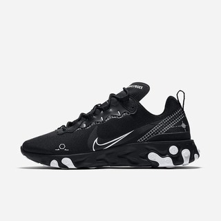 Pantofi Casual Nike React Element 55 Barbati Negrii Albi | RTVP-41378